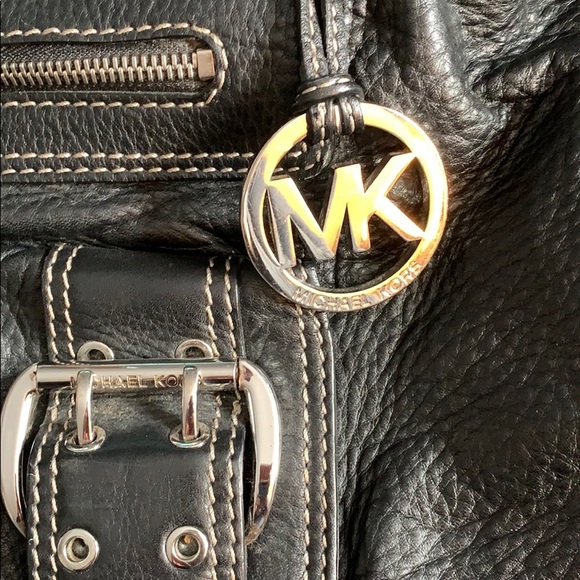 Michael Kors Leather Shoulder Bag - Picture 3 of 12